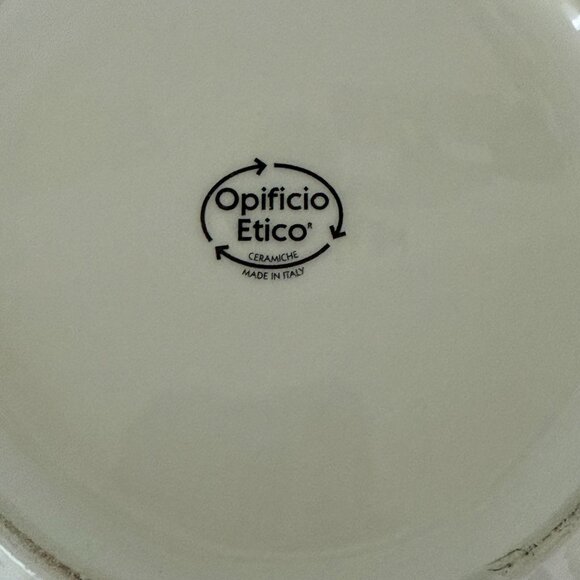 Hand-Painted Italian Ceramic Bowl With Lavender Field Design By Opificio Etico R - Picture 7 of 7